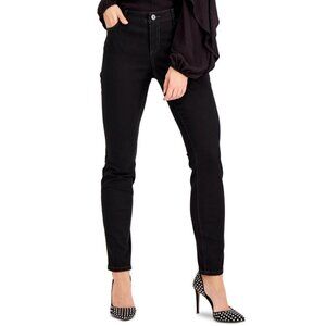 I.N.C. International Concepts Petite Mid Rise Black Skinny Jeans NWT